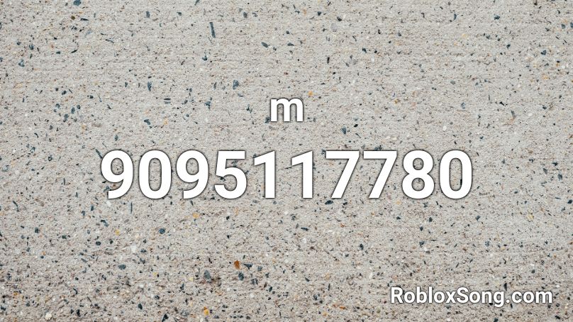 m Roblox ID