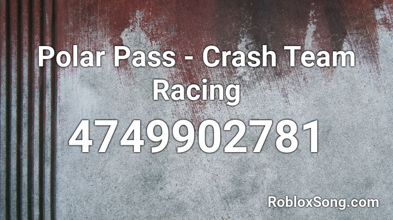 Polar Pass - Crash Team Racing Roblox ID
