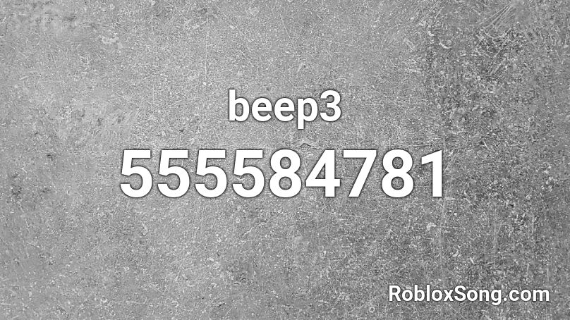 beep3 Roblox ID