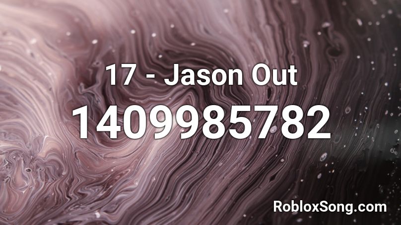 17 - Jason Out Roblox ID