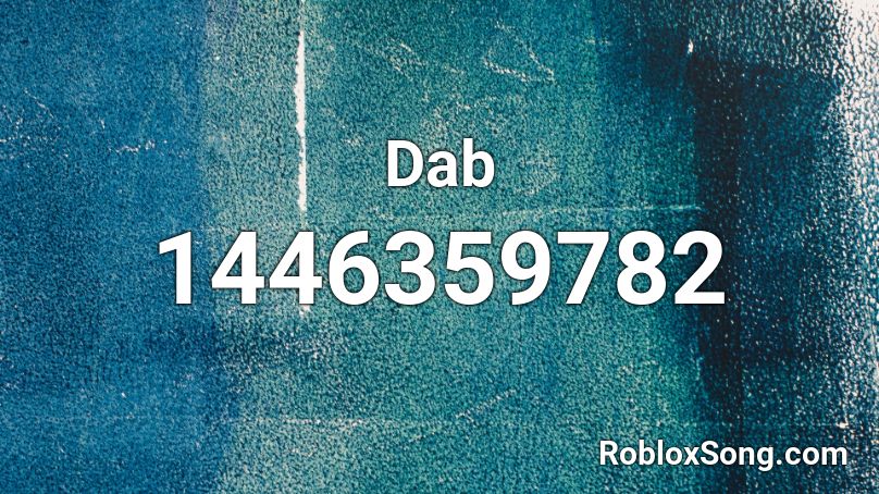 Dab Roblox ID