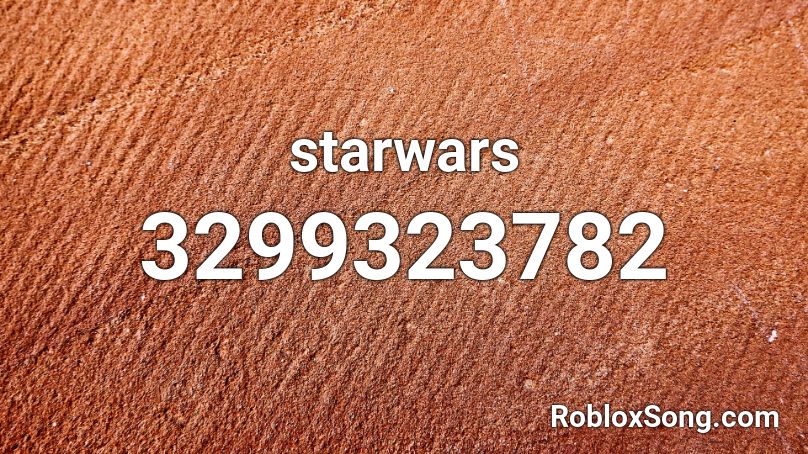 starwars Roblox ID
