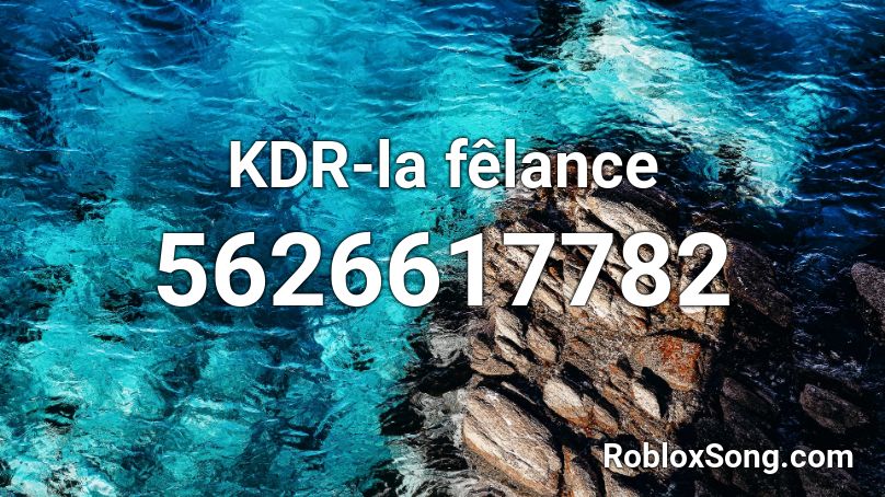 KDR-la fêlance Roblox ID