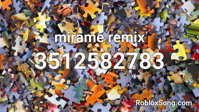 mirame remix Roblox ID