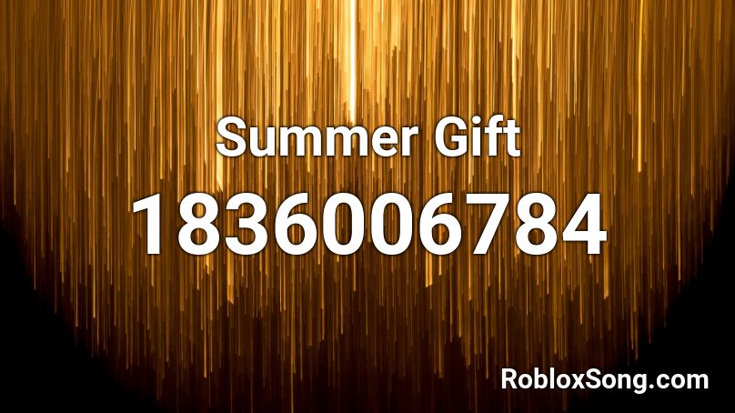 Summer Gift Roblox ID