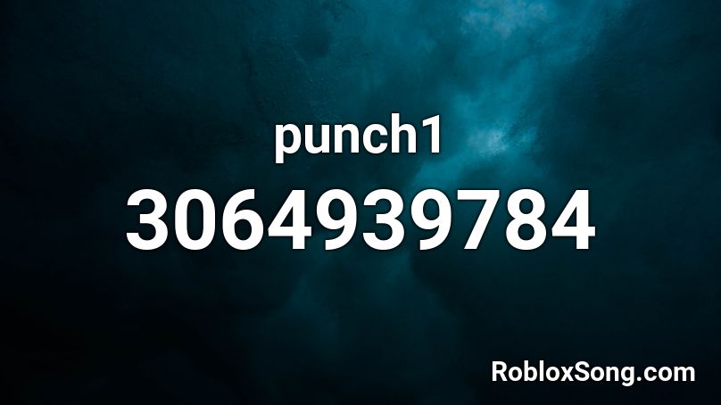 punch1 Roblox ID