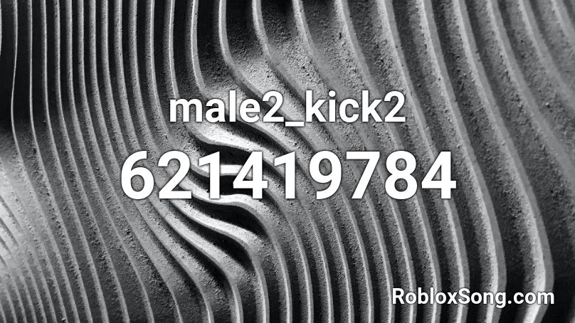 male2_kick2 Roblox ID