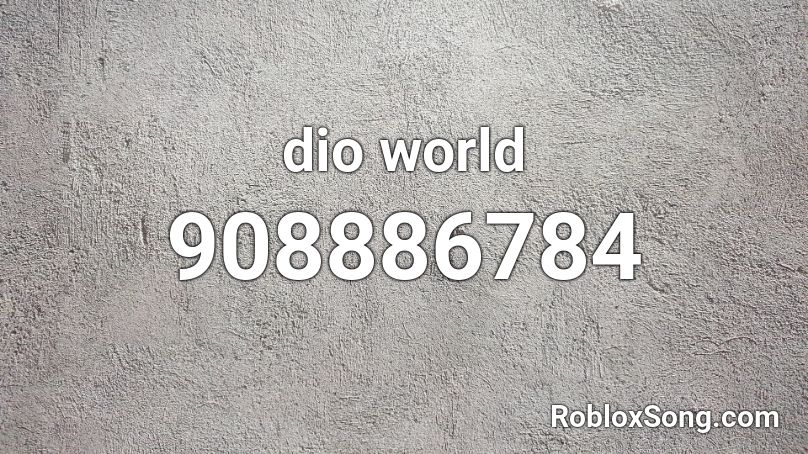 Dio World Roblox Id Roblox Music Codes - the fall of jake paul roblox id full