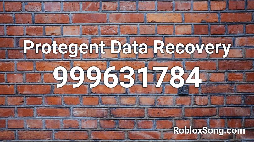 Protegent Data Recovery Roblox ID