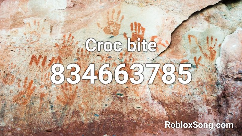 Croc bite Roblox ID