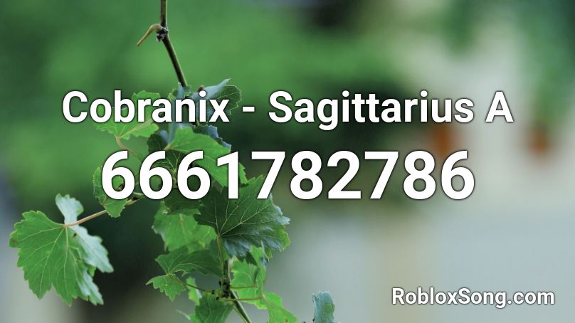 Cobranix - Sagittarius A Roblox ID