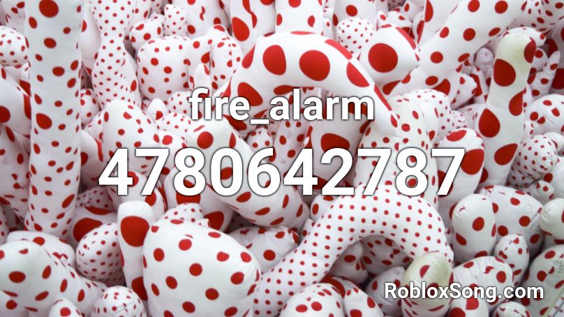 fire_alarm Roblox ID