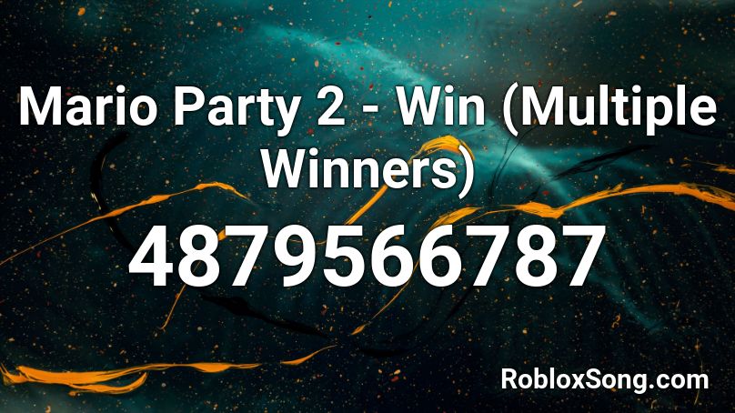 Mario Party 2 - Win (Multiple Winners) Roblox ID