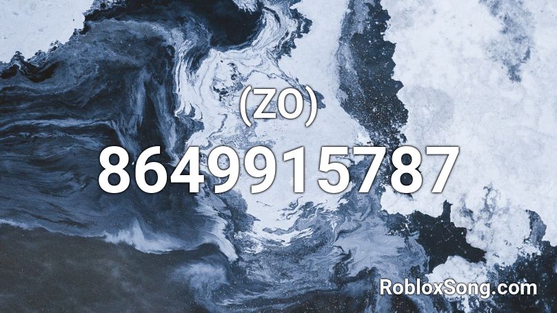 (ZO) Roblox ID