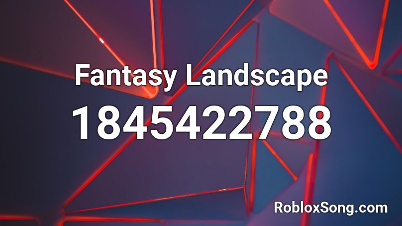 Fantasy Landscape Roblox ID