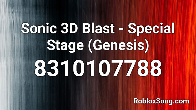 Sonic 3D Blast - Special Stage (Genesis) Roblox ID