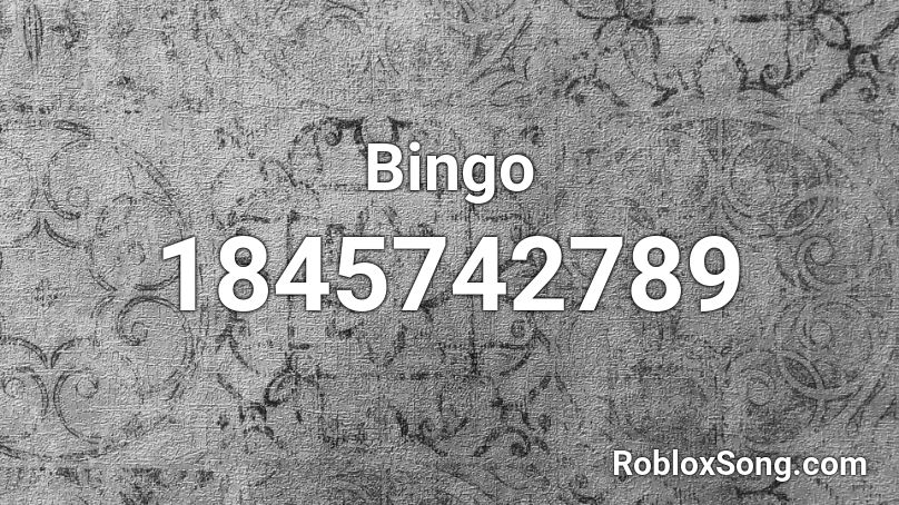 Bingo Roblox ID