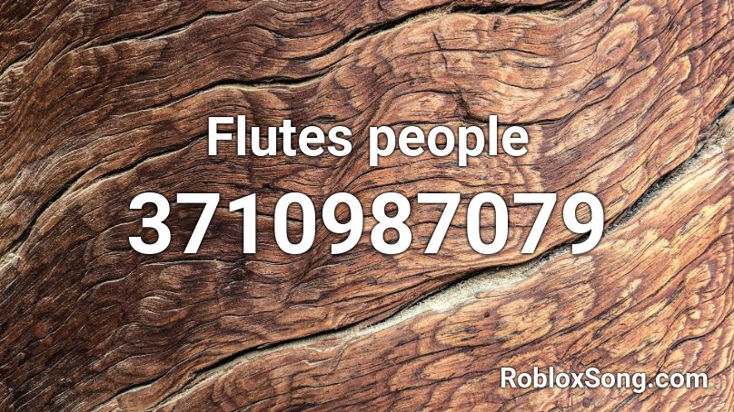Flutes people Roblox ID