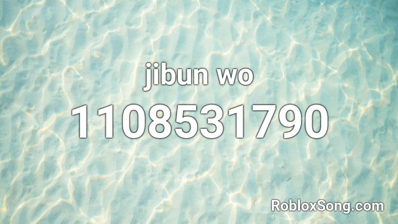 jibun wo Roblox ID