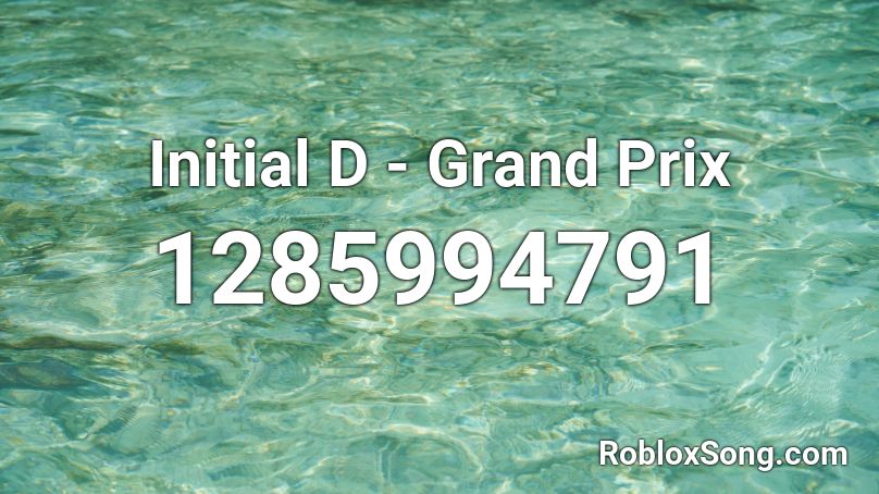 Initial D - Grand Prix Roblox ID