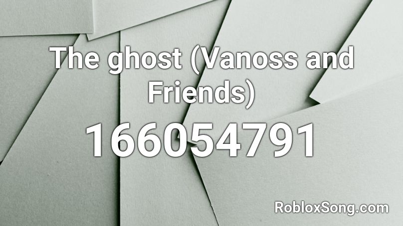 The ghost (Vanoss and Friends) Roblox ID