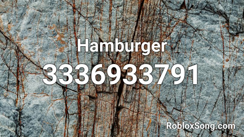 Hamburger  Roblox ID