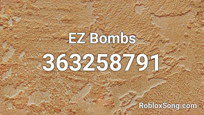 EZ Bombs Roblox ID