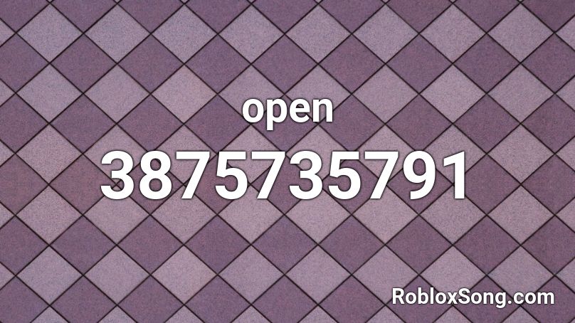 open Roblox ID