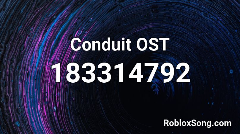 Conduit OST Roblox ID