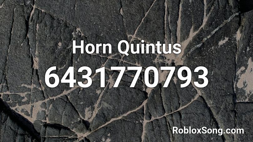 Horn of Quintus Roblox ID
