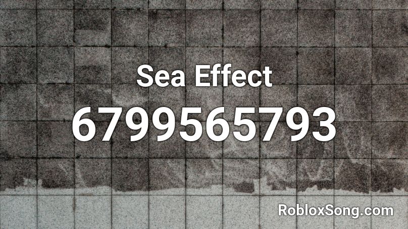Sea Effect Roblox ID