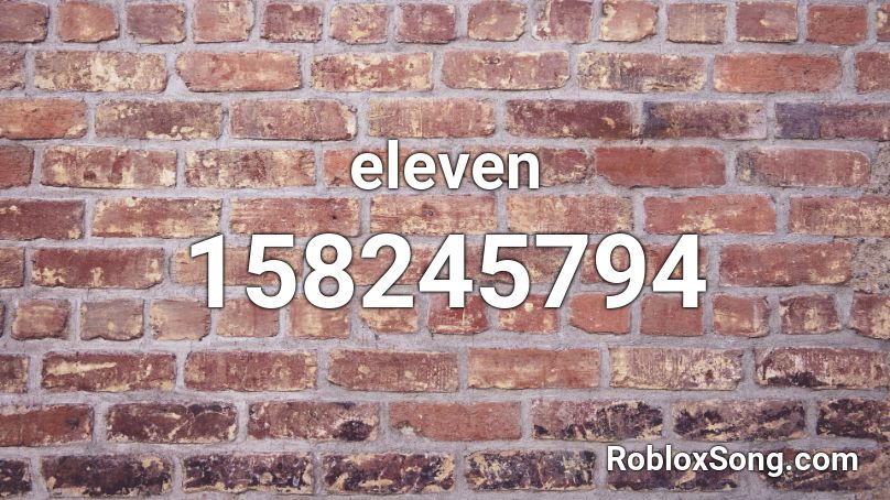 eleven Roblox ID