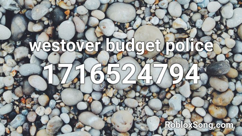 westover budget police Roblox ID