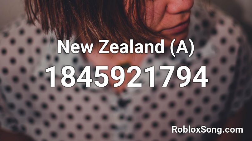 New Zealand (A) Roblox ID