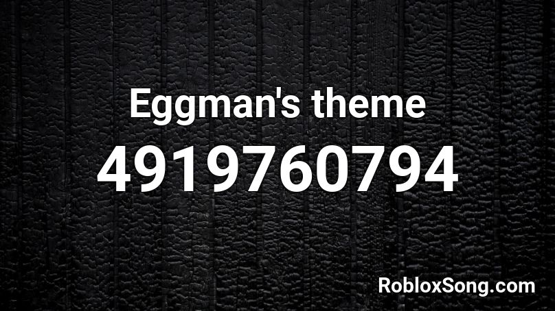 Eggman's theme Roblox ID