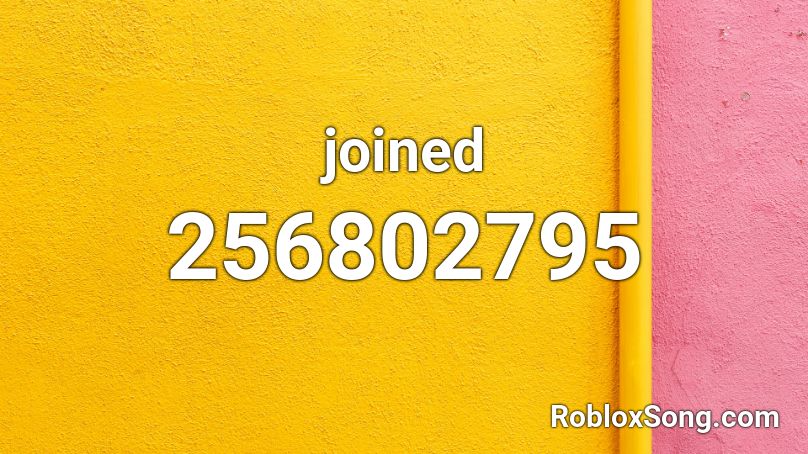 joined Roblox ID