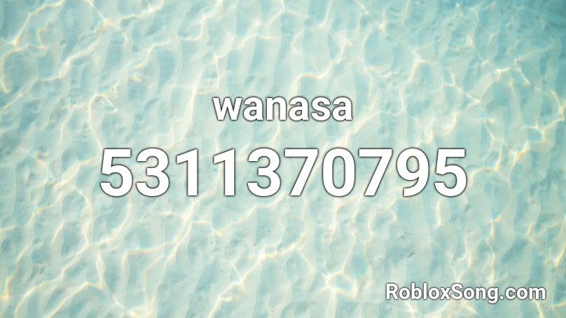 wanasa Roblox ID