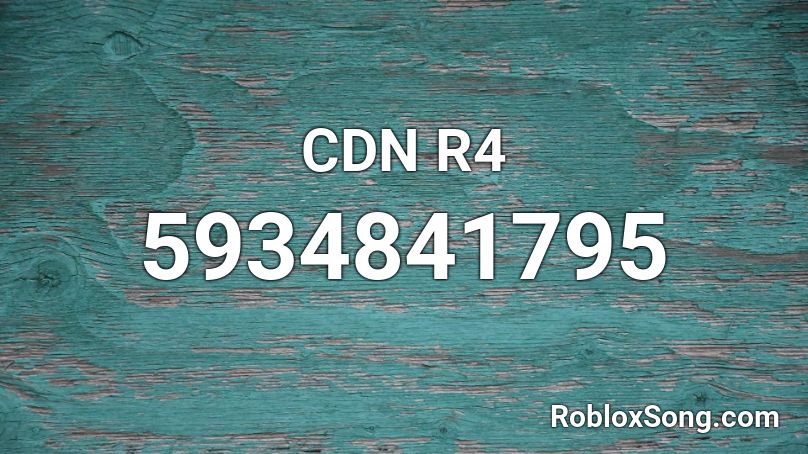 💖CDN R4💖 Roblox ID