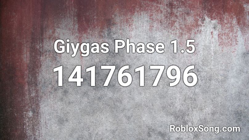 Giygas Phase 1.5 Roblox ID