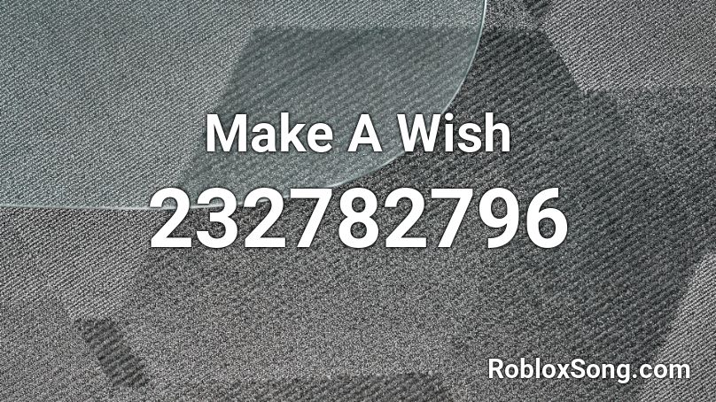 wishing well roblox id code