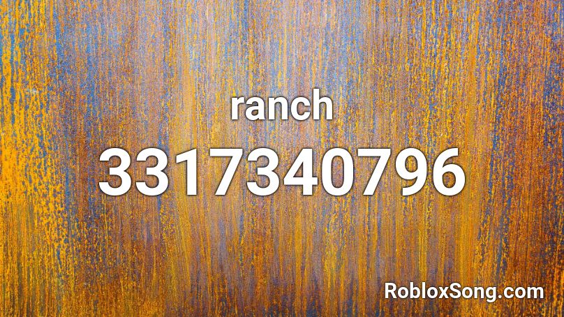 ranch Roblox ID