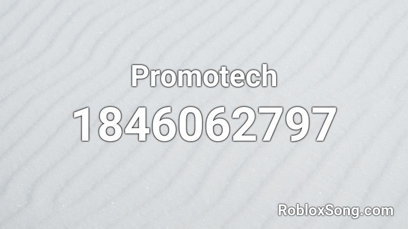 Promotech Roblox ID