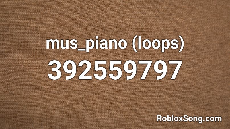 Audio Roblox ID