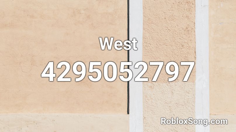 West Roblox ID