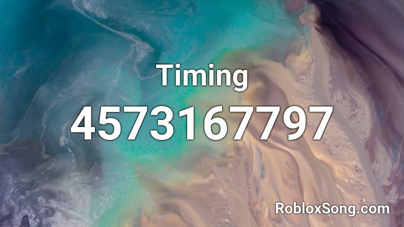 Timing Roblox ID