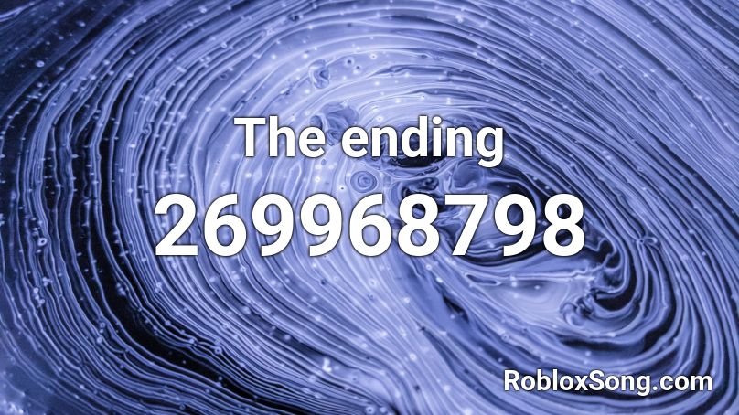 The ending Roblox ID