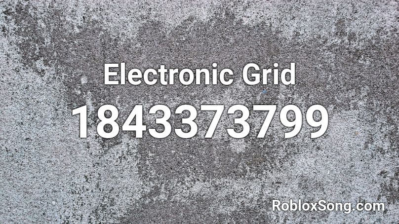 Electronic Grid Roblox ID