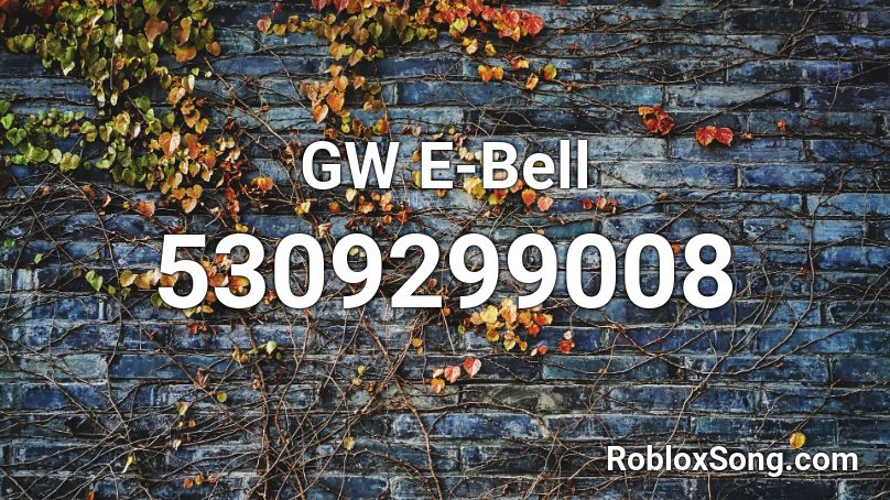 GW E-Bell Roblox ID