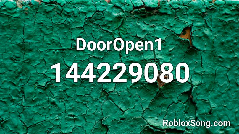 DoorOpen1 Roblox ID