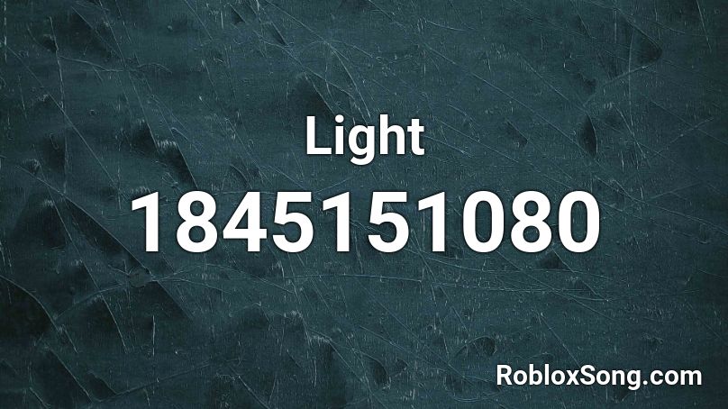 Light Roblox ID